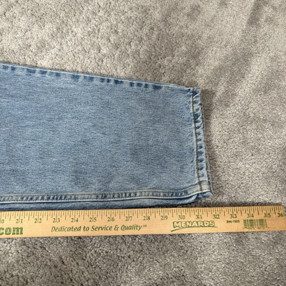 Vintage Levis 560 Jeans Mens 36x32 Comfort Fit Light Wash Blue Denim Cotton Y2K